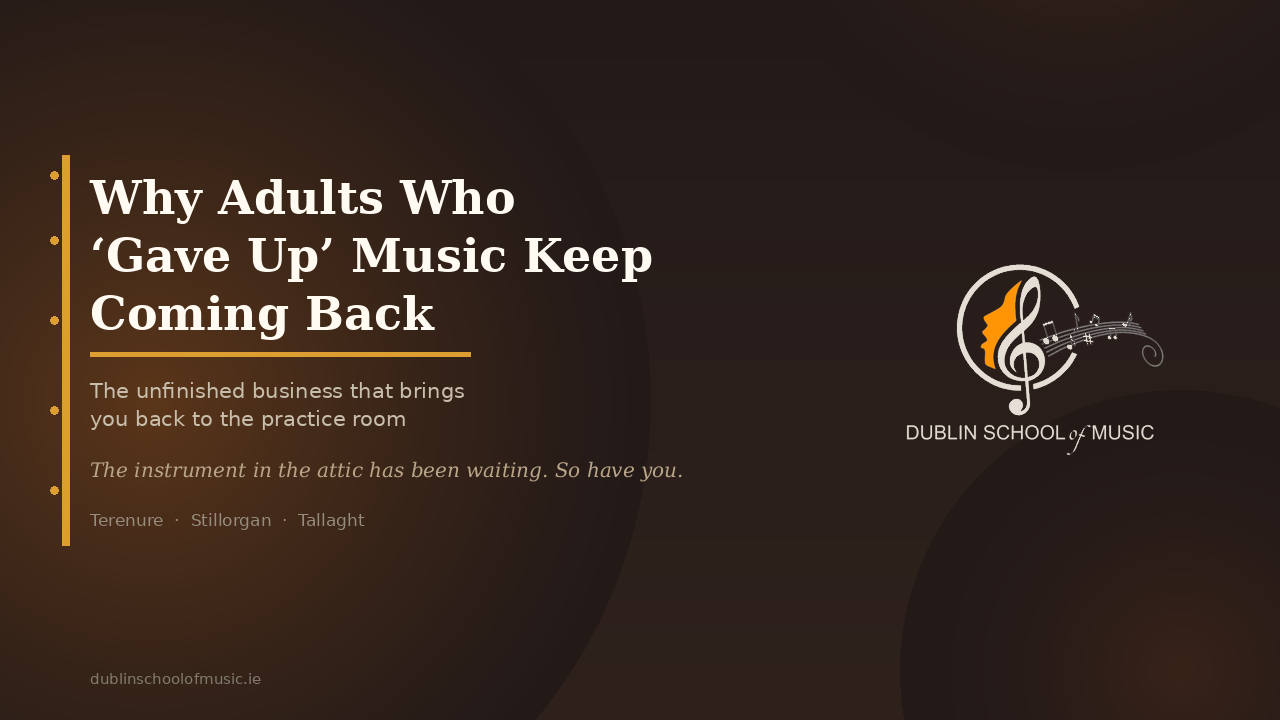 Why Adults Who ‘Gave Up’ Music Keep Coming Back