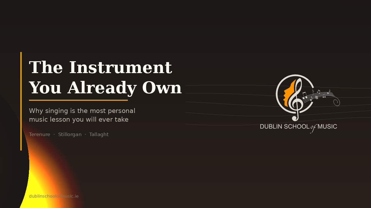 Singing Classes:The Instrument You Already Own