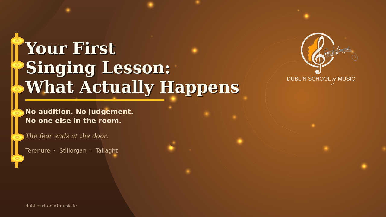 Your First Singing Lesson: What Actually Happens